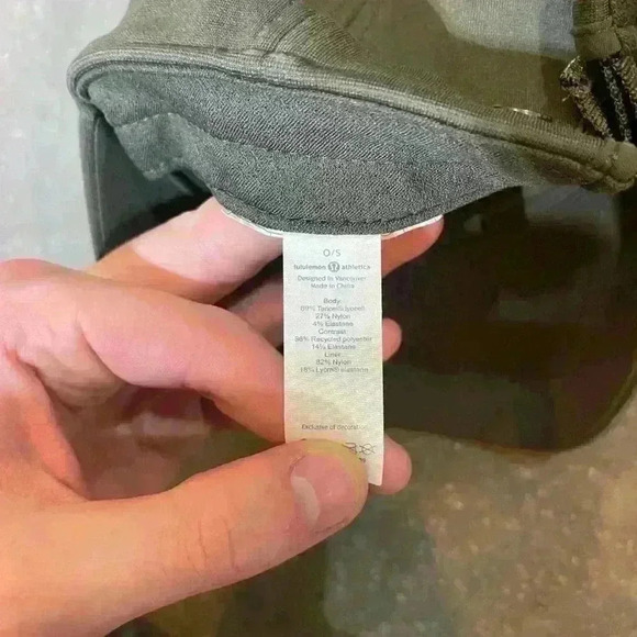 Lululemon Days Shade Ball Cap Ripstop Grey Sage GRSG One Size Unisex Hat - Picture 5 of 5